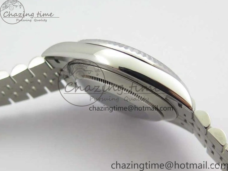 1219 DateJust 41mm 126334 SS BP Maker 1:1 Best Edition New Version Gray Roman Dial on Jubilee Bracelet Reliable 3035